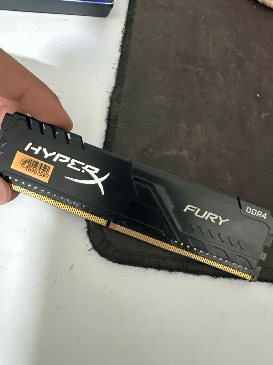 8GB Memória Ram HyperX Fury DDR4