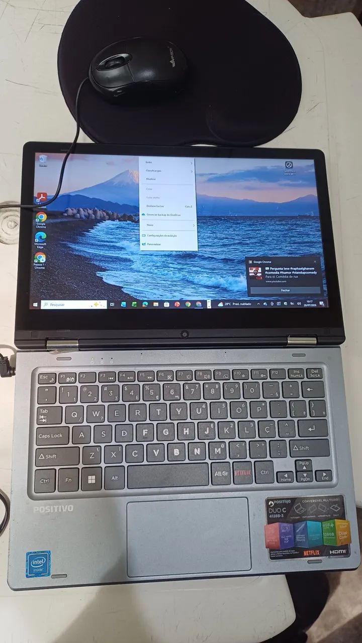 Notebook/Tablet 2 em 1 positivo  - Foto 2