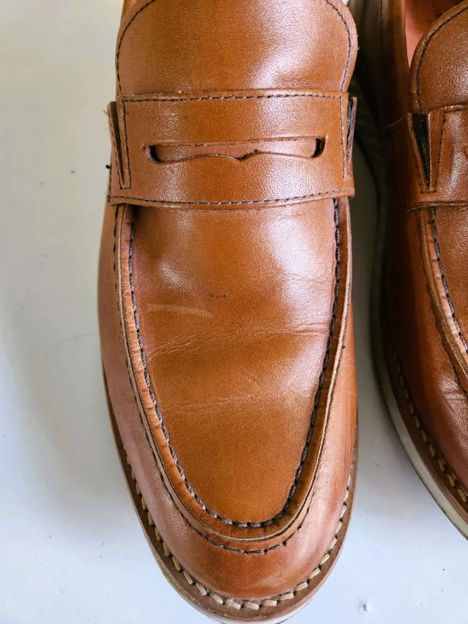 Sapato Mocassim Loafer Santorini Couro Legitimo Tam 41 - Foto 6