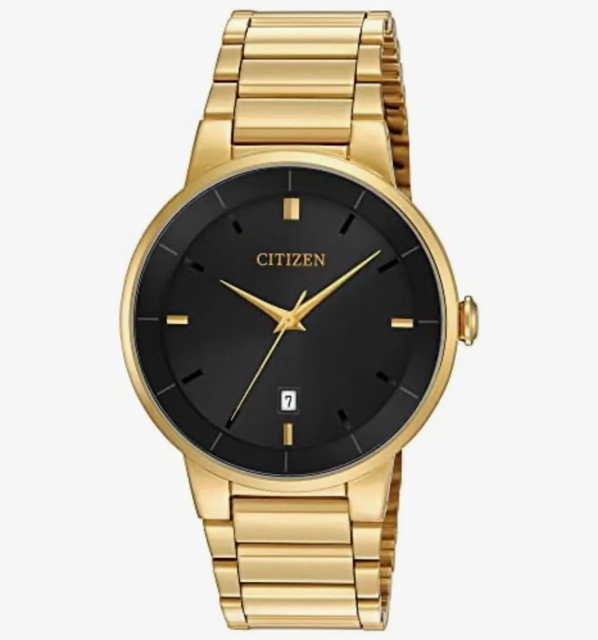 Relógio Citizen Original Dourado - Novo, Sem Uso, Completo - Foto 4