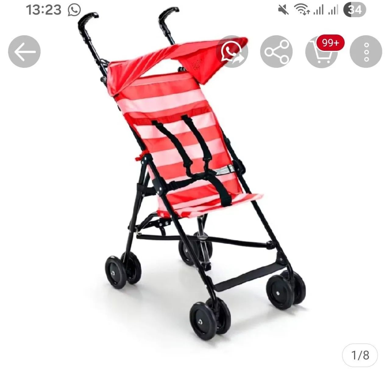 Carrinho passeio bebê 