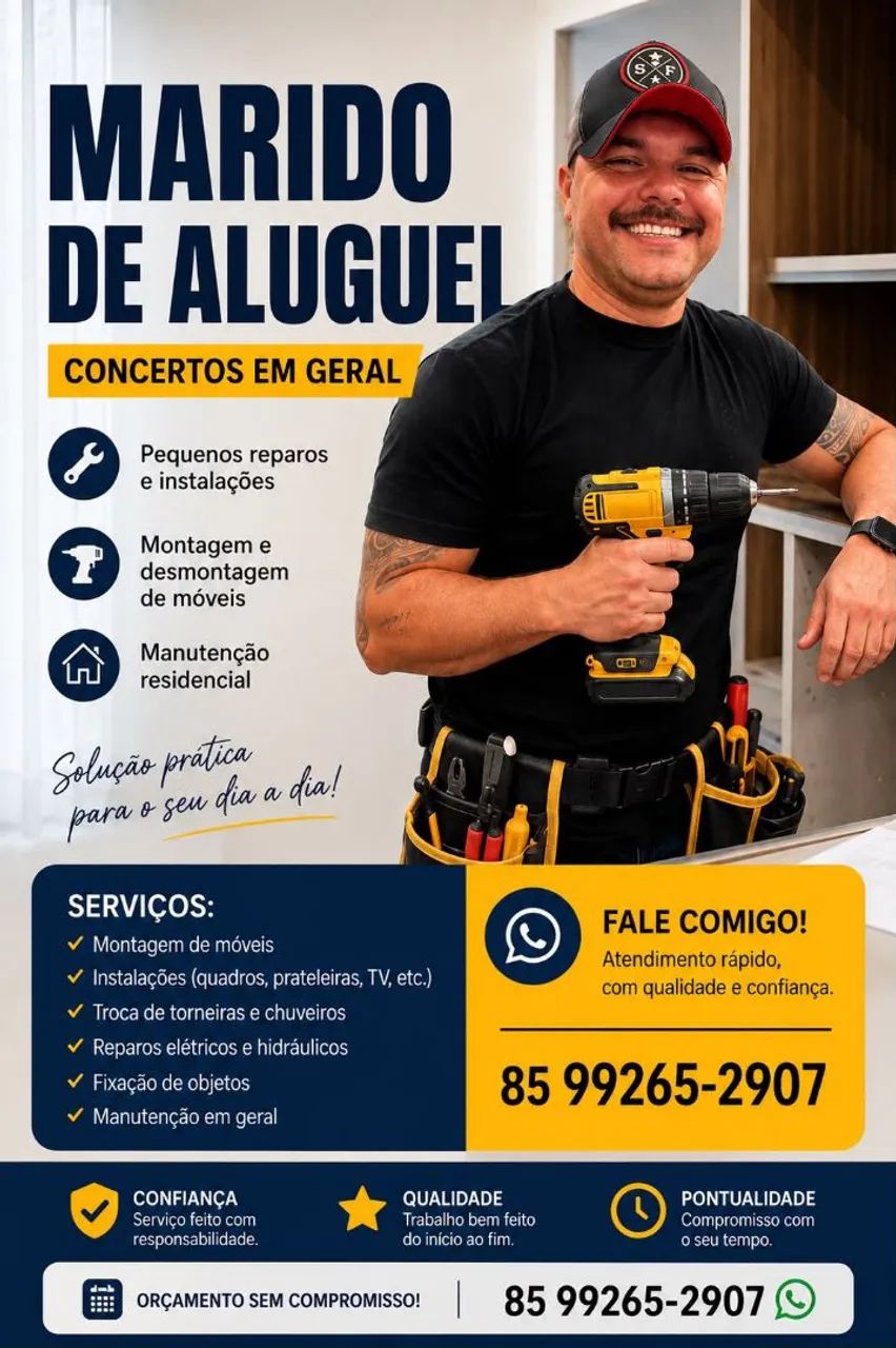 ? MARIDO DE ALUGUEL | REPAROS E MANUTENÇÃO