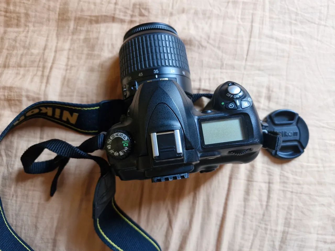 Vendo câmera nikon d50x com lente 18-55mm e acessórios  - Foto 5