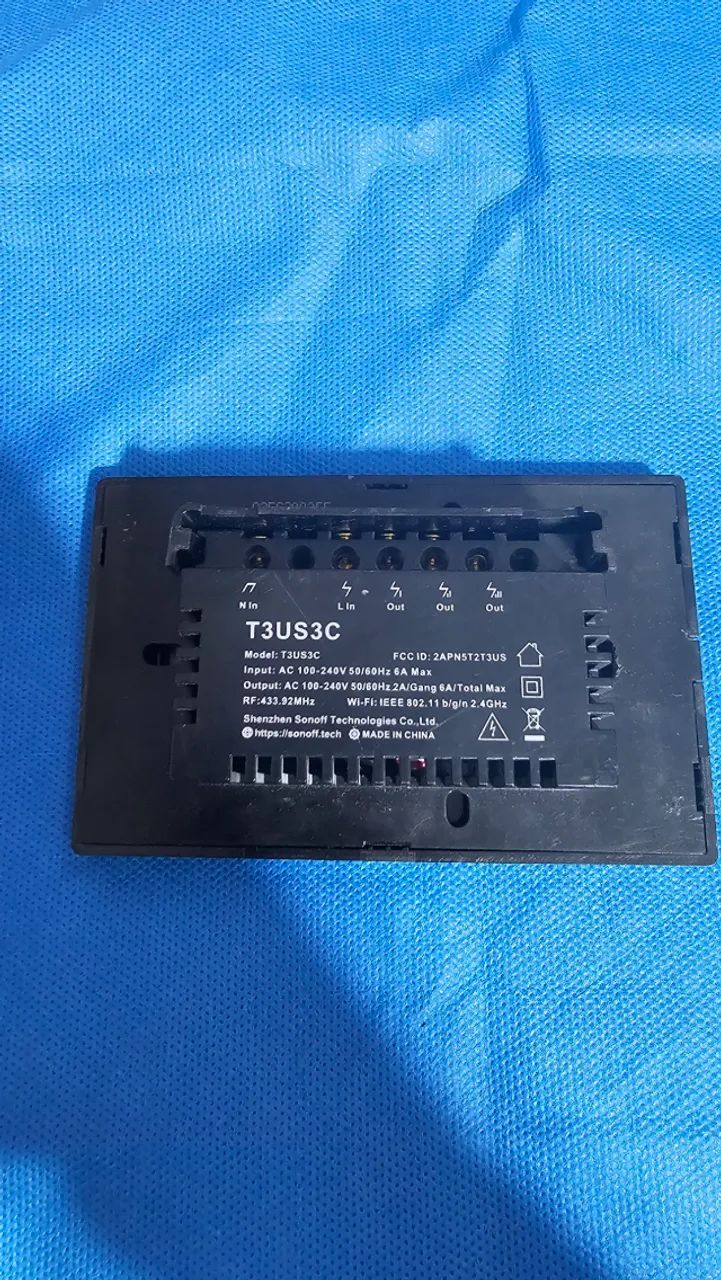 Interruptor smart SonOff T3US2C - 2 botões - Foto 3