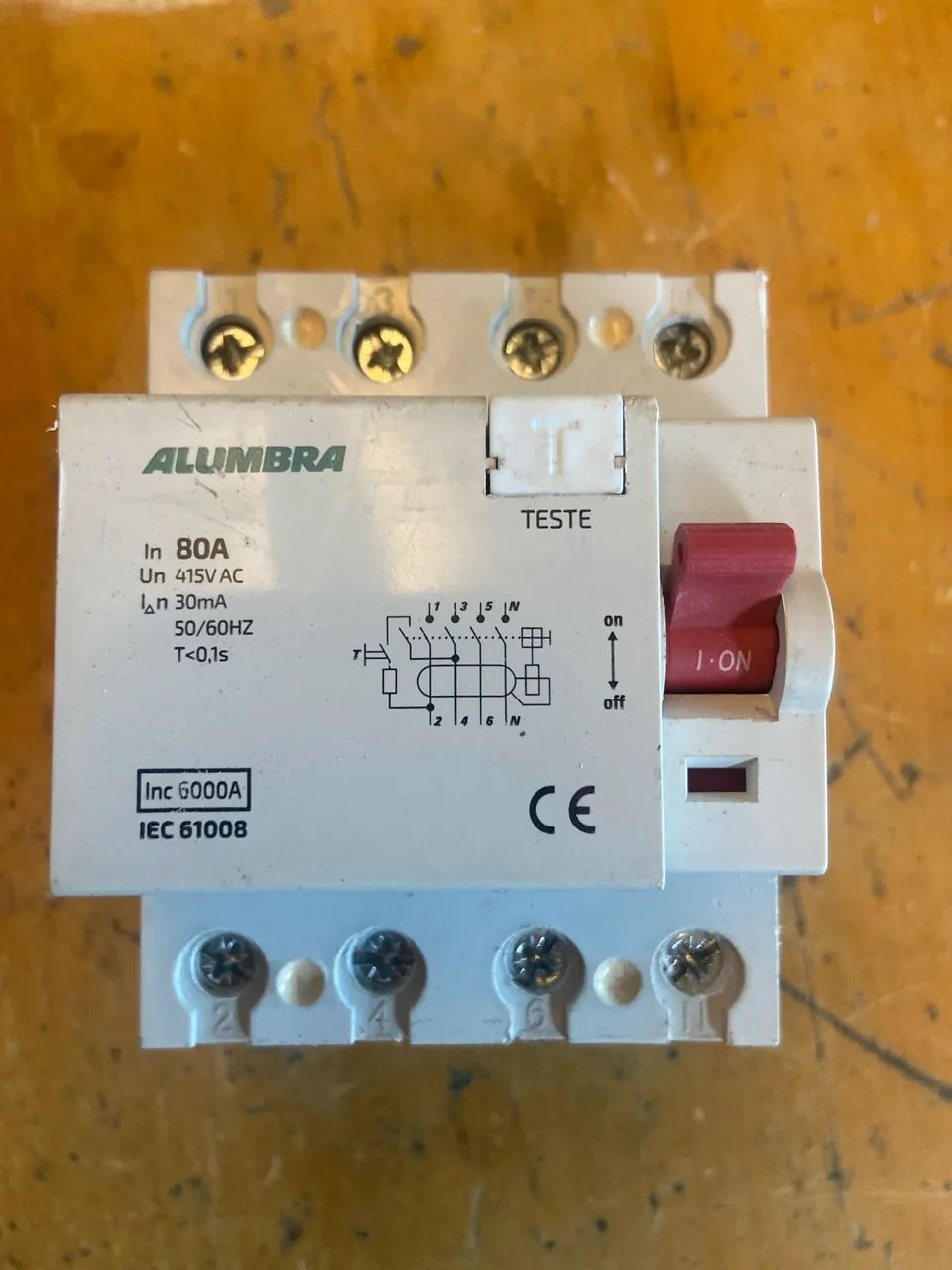 Disjuntor diferencial DR80 Alumbra  80A