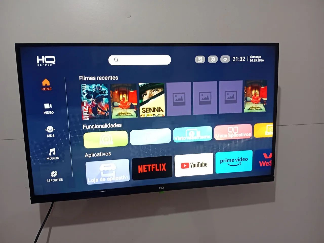 Tv smart HQ 32 polegadas - Foto 3