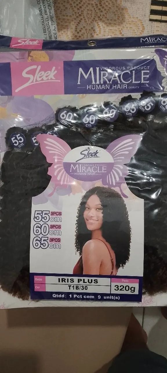 Aplique para cabelo