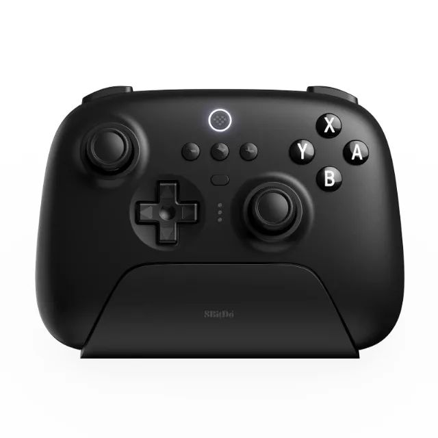 Controle 8BitDo Ultimate Bluetooth Preto + Botões Xbox e Switch