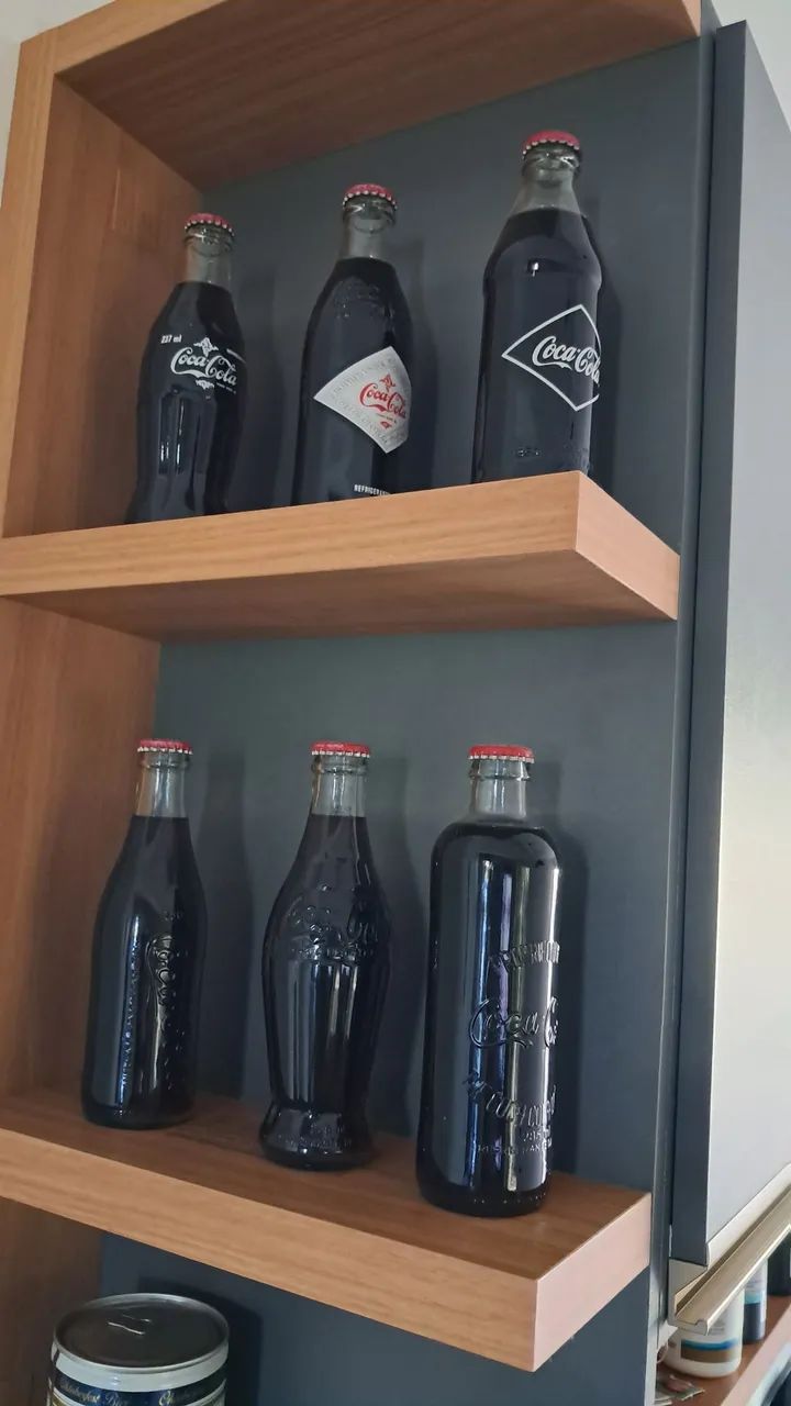 Coleção Coca-Cola garrafas histórias 