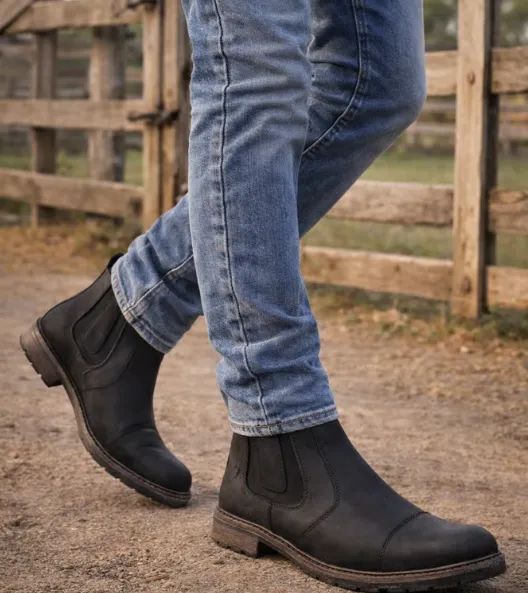 Botas modelo Chelsea 42º couro legítimo - Foto 2