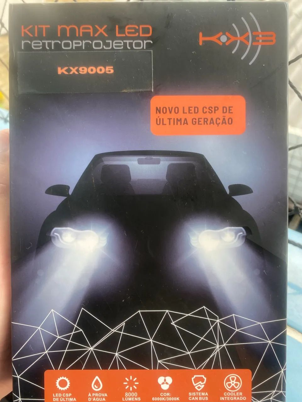 Kit Lâmpada LED HB3 - Foto 3