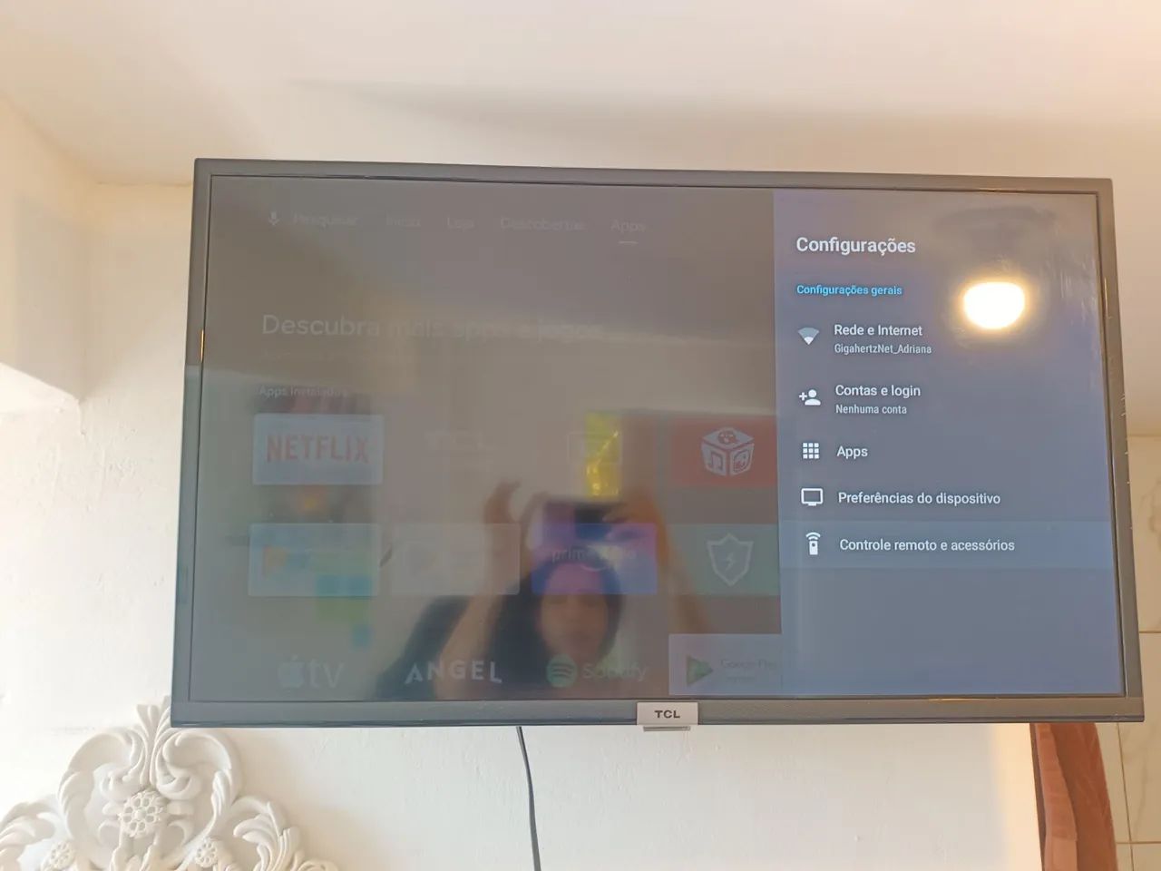 Smart TV  TCL LED 32 - modelo 32S6500S - Foto 3