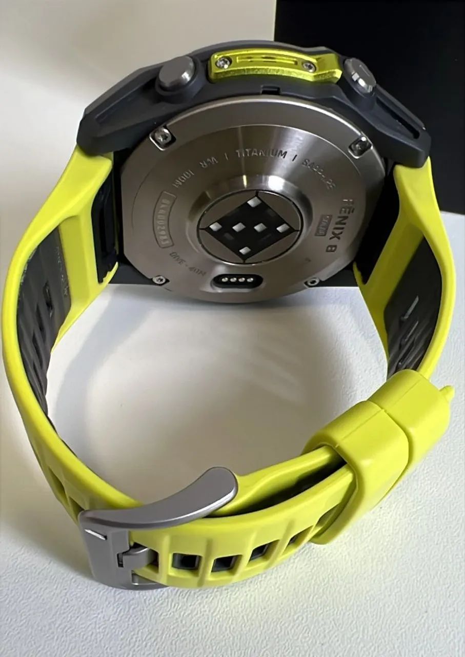 Relógio Garmin Fenix 8 51mm Solar Safira- c/ Nota Fiscal - Usado