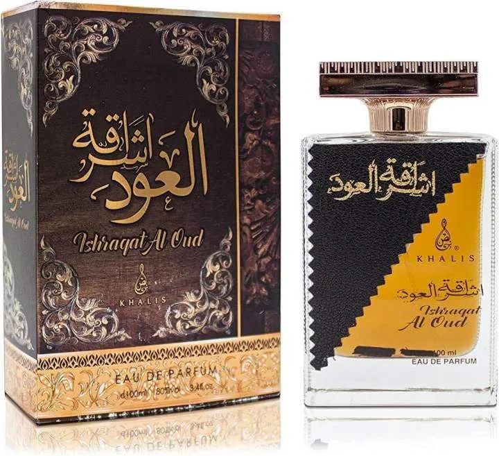 Perfume árabe Khalis Ishraqat Al Oudh 