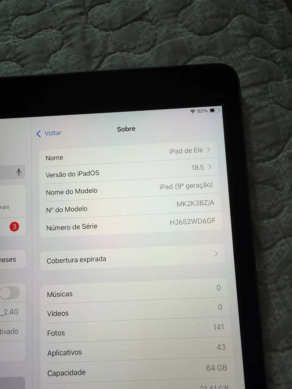 IPAD 9ª GERAÇÃO  - Foto 3