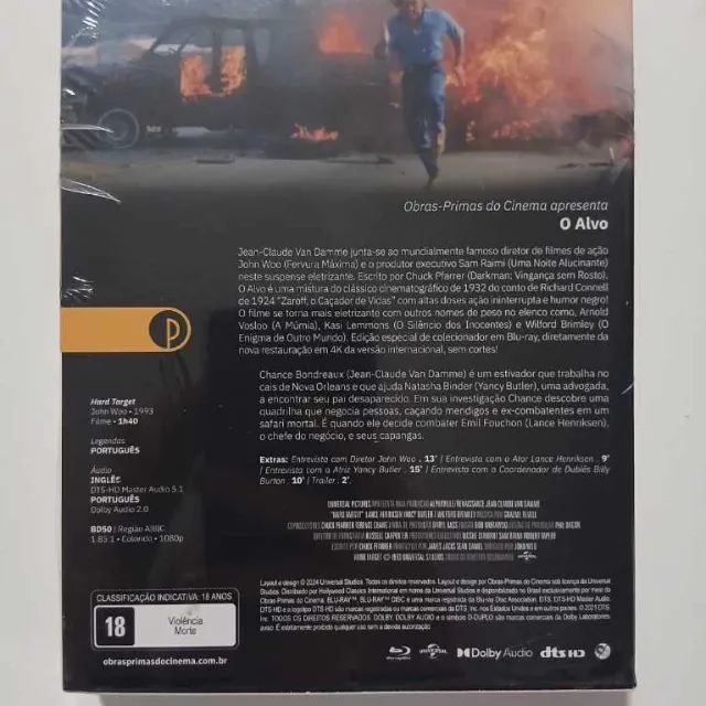 Blu-ray O Alvo Lacrado - Foto 3