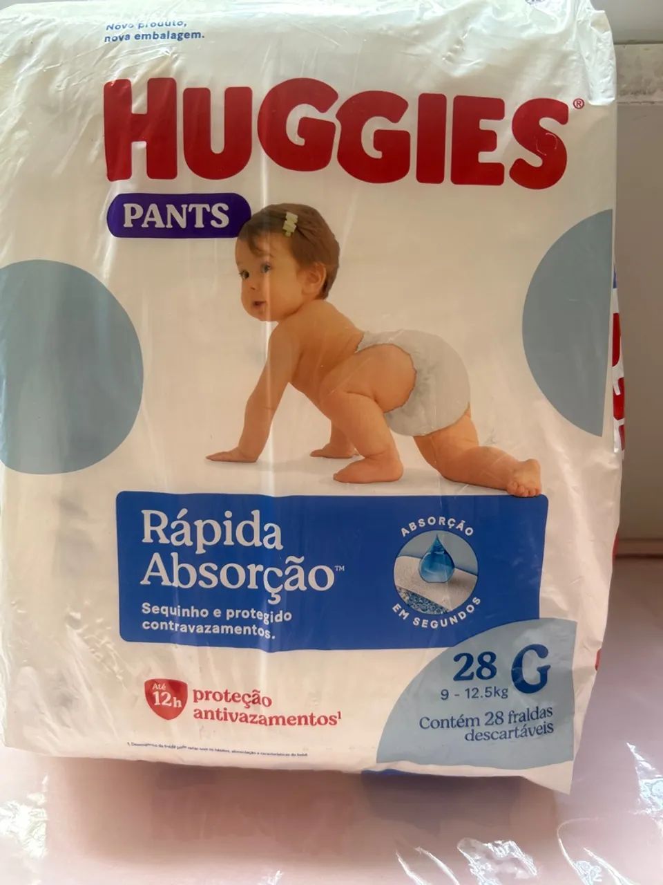 Fralda huggies 