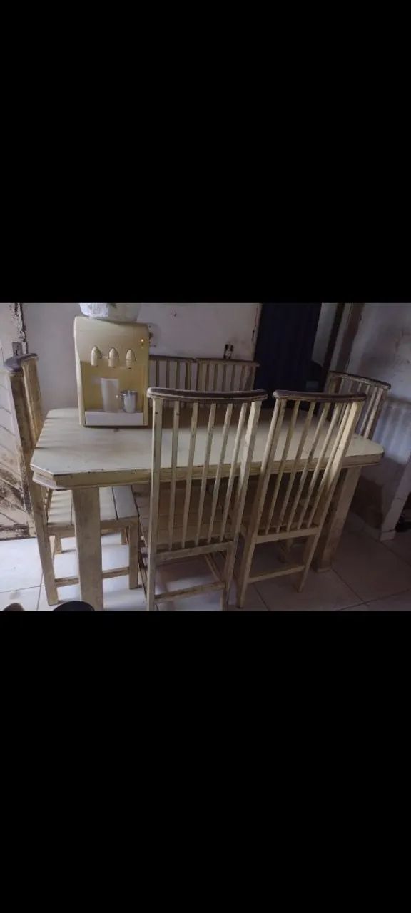 MESA DE MADEIRA PARA REFORMAR