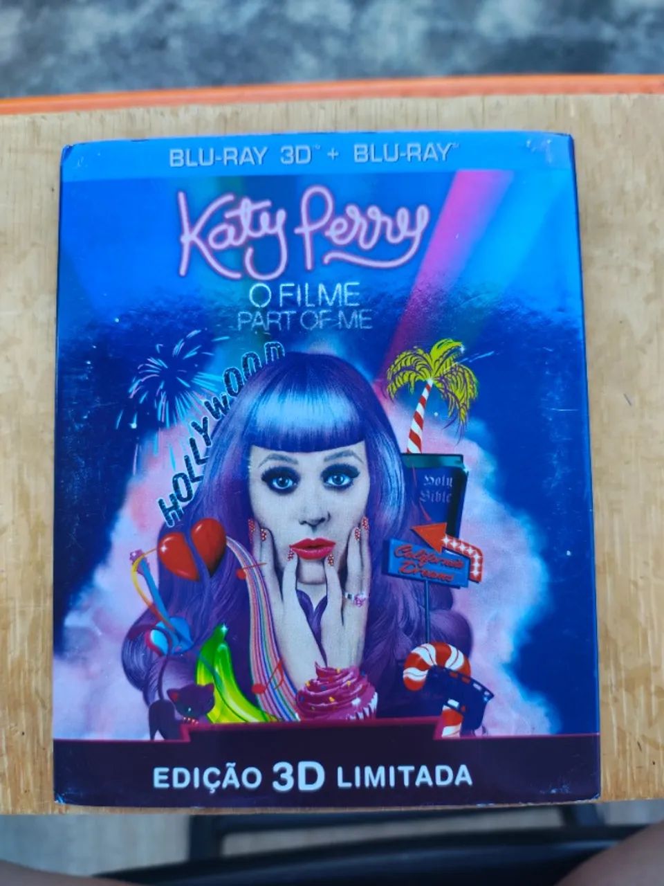 Blu-ray 3D + Blu-ray Katy Perry o filme