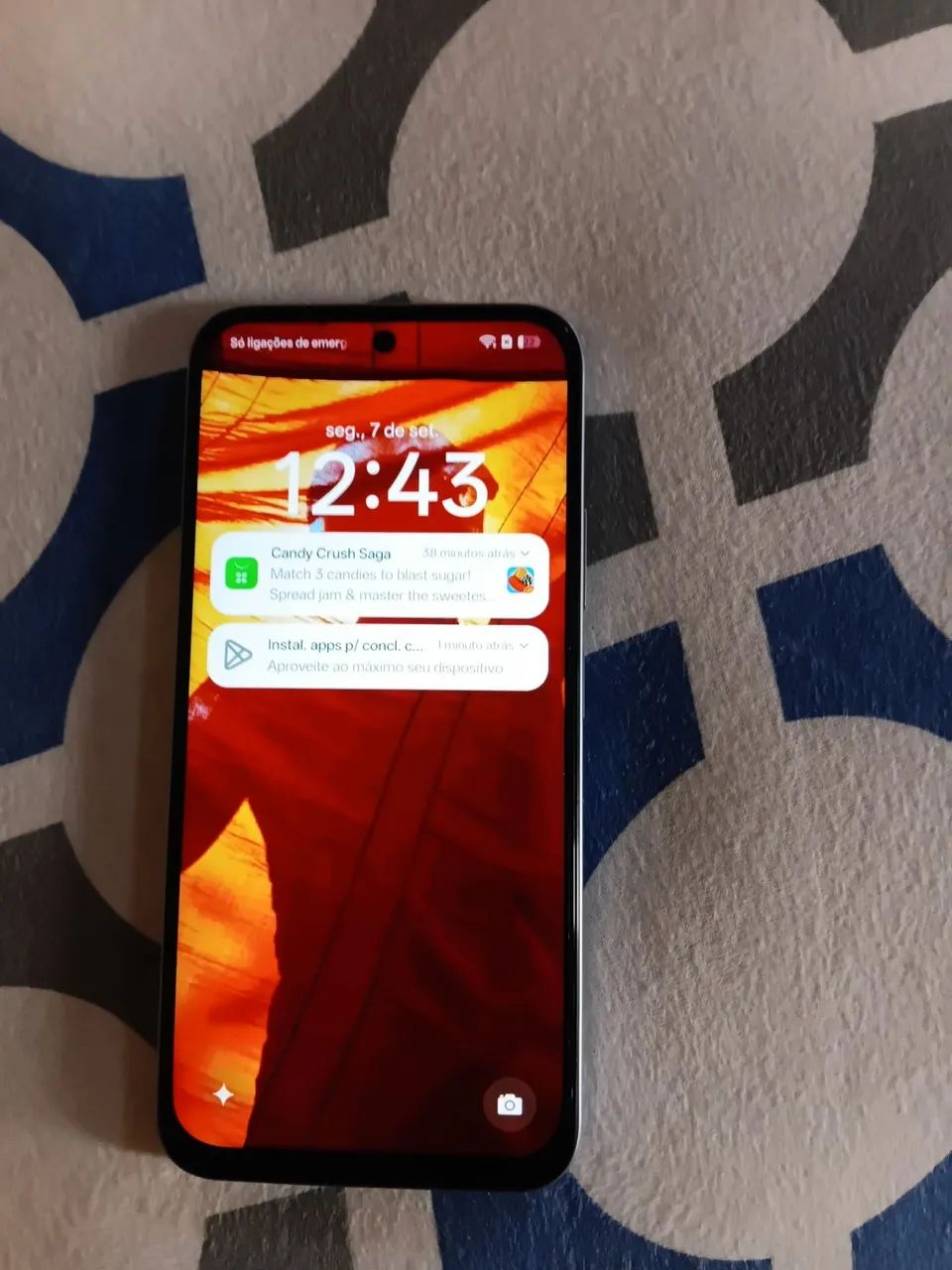 Vendo esse celular em boas condições 500 reais  - Foto 3