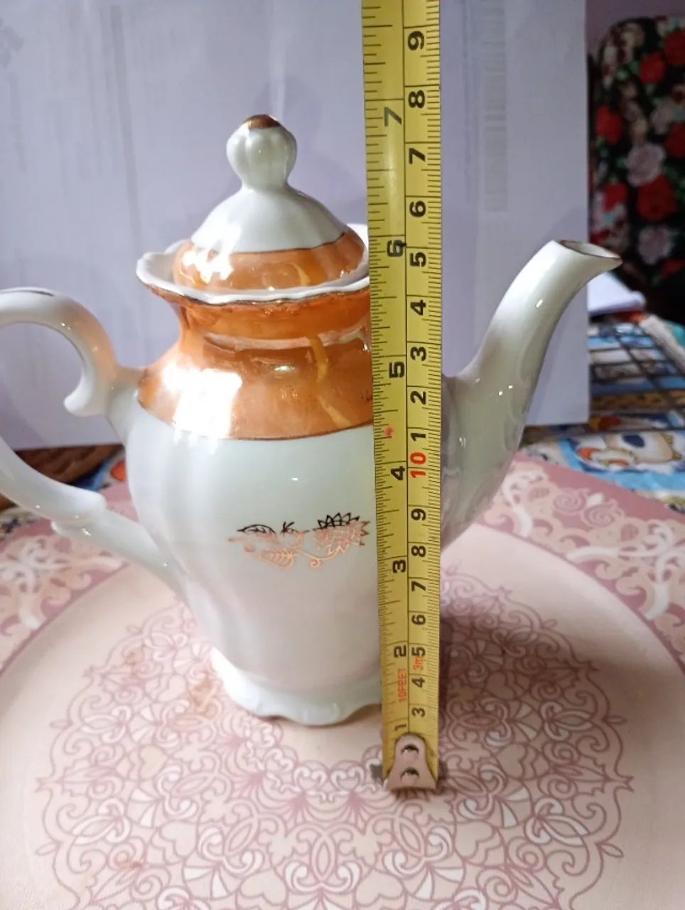 Bule de porcelana  - Foto 3