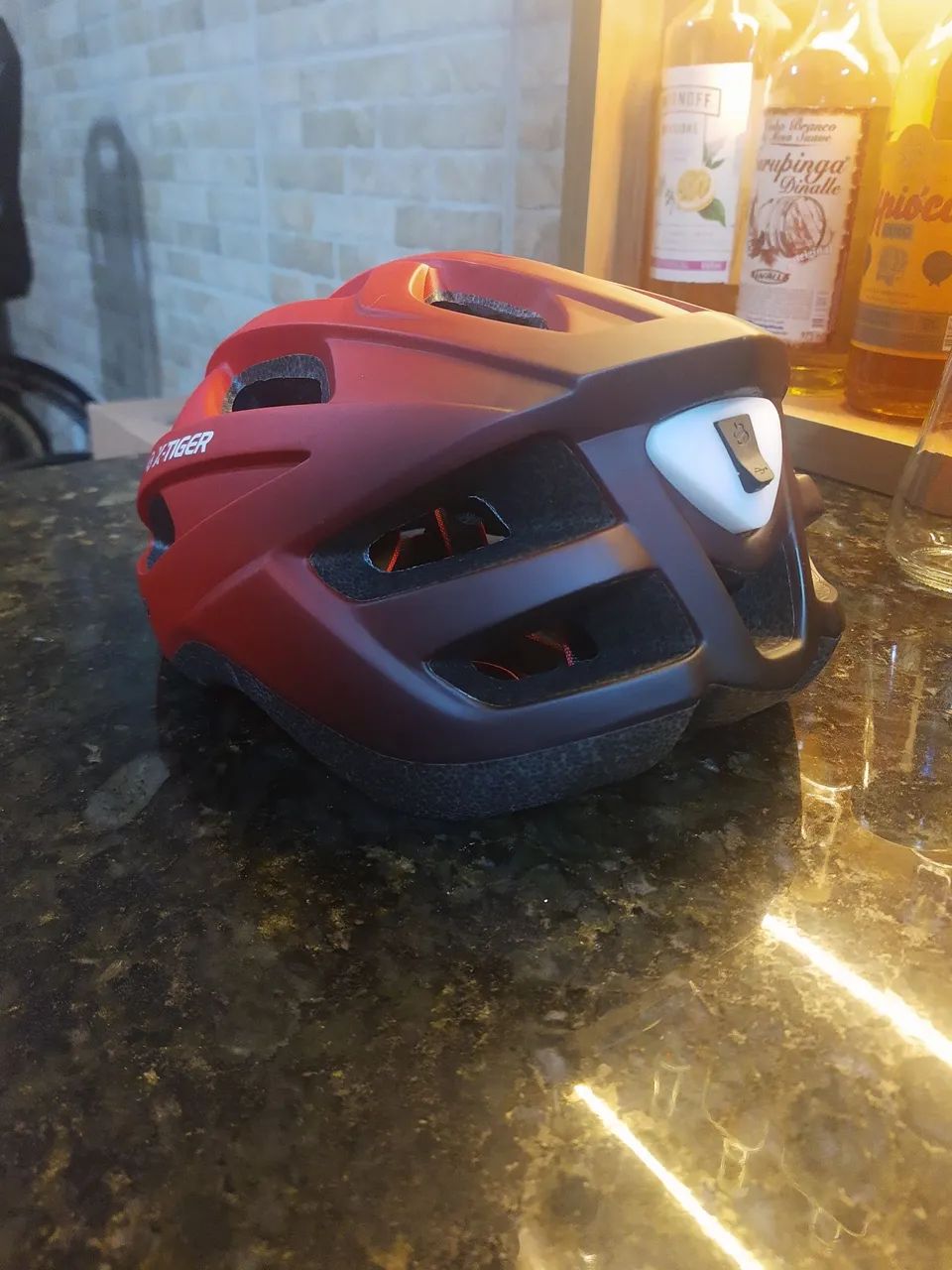Capacete X Tiger com sinalizador  - Foto 2