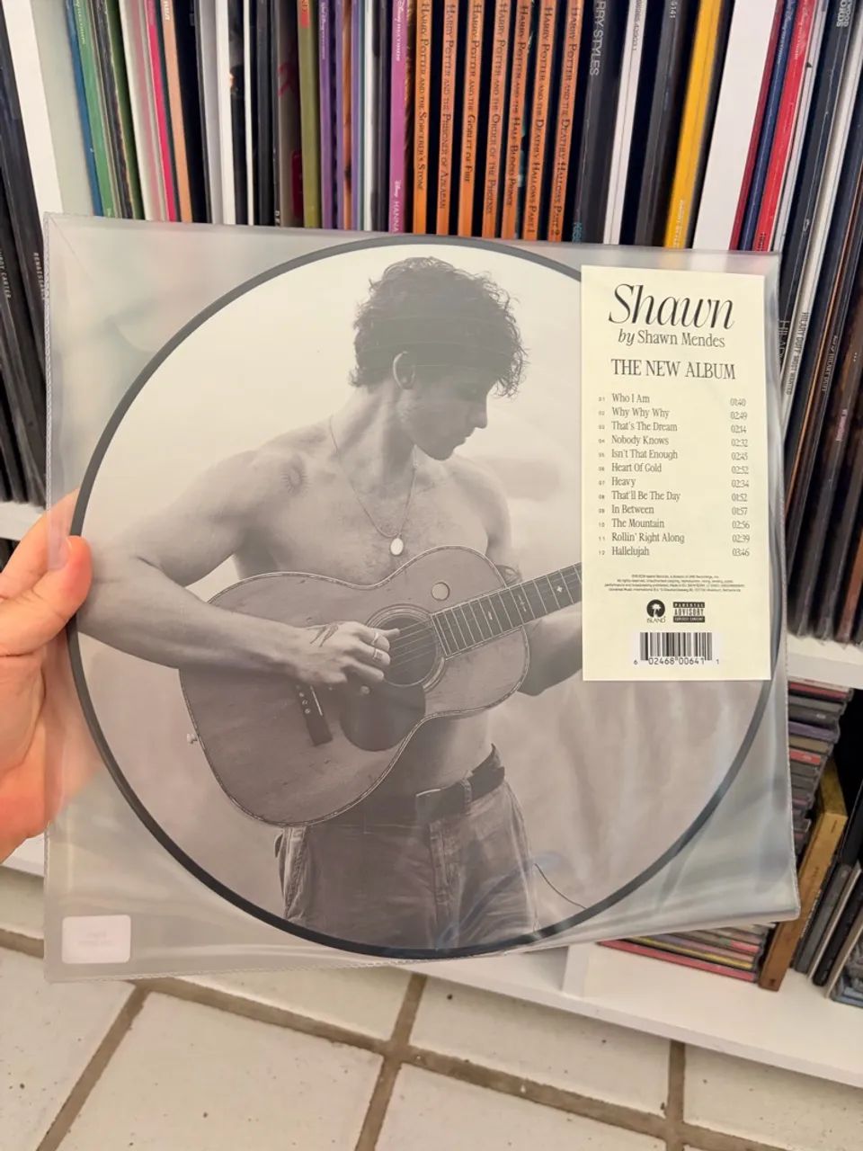 Shawn Mendes Picture Disc Disco de Vinil LP