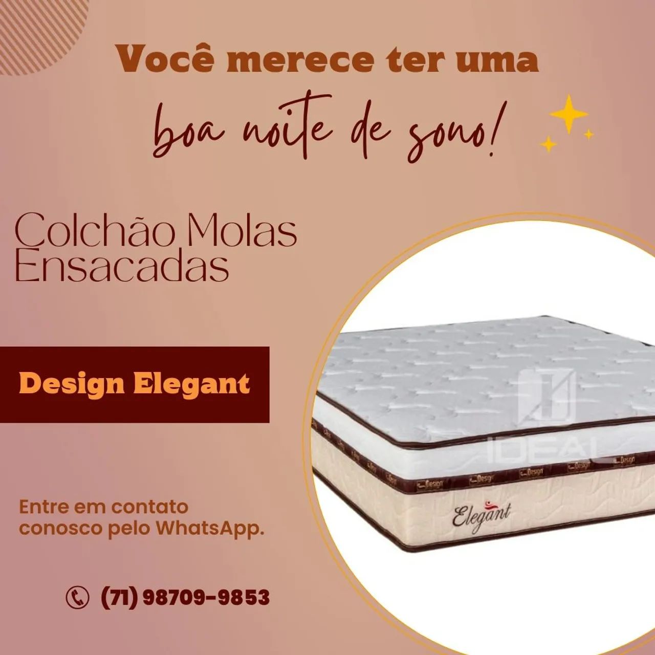 COLCHÃO MOLAS ENSACADAS