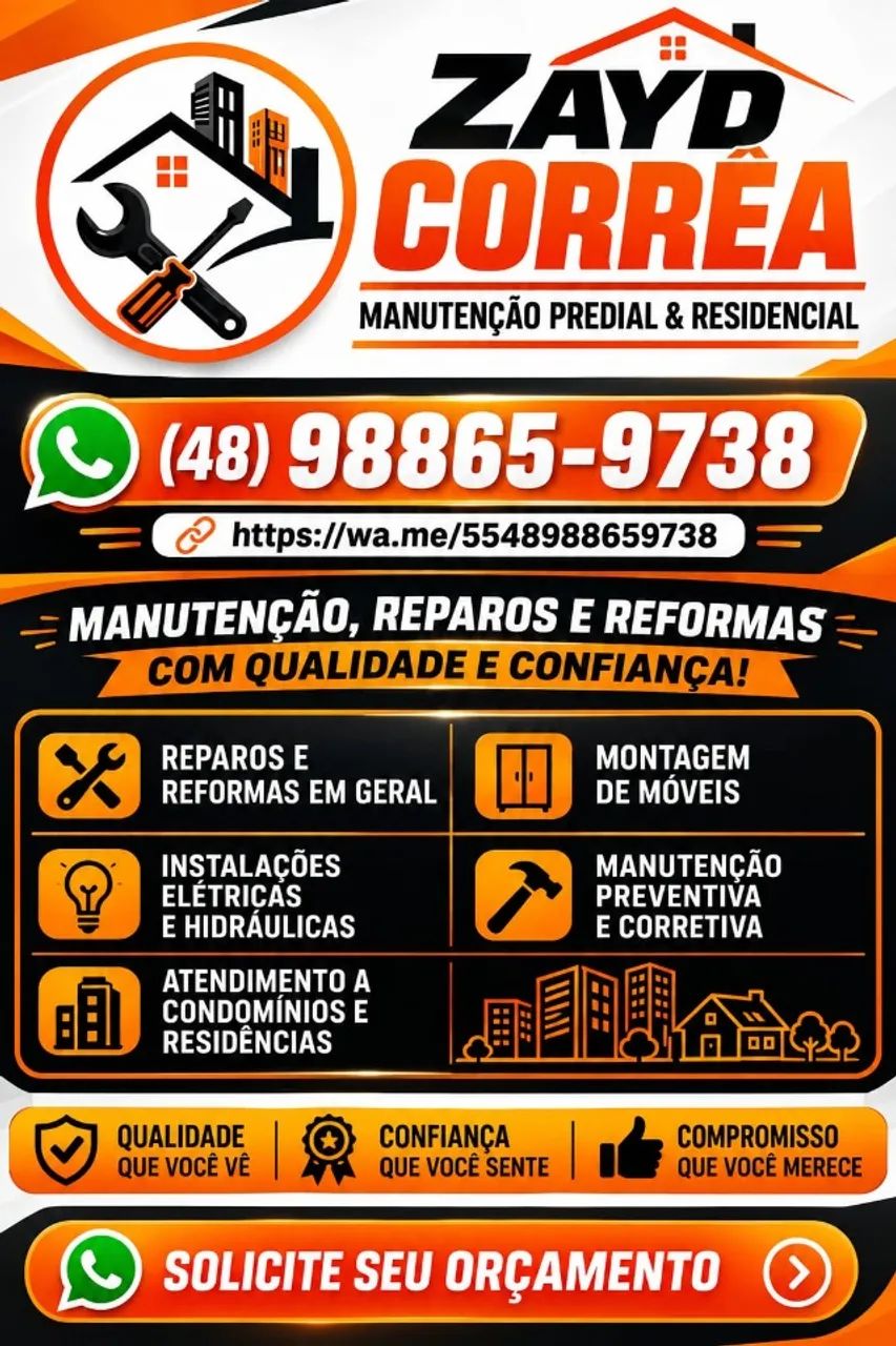 Montagem de móveis, serviços residências 