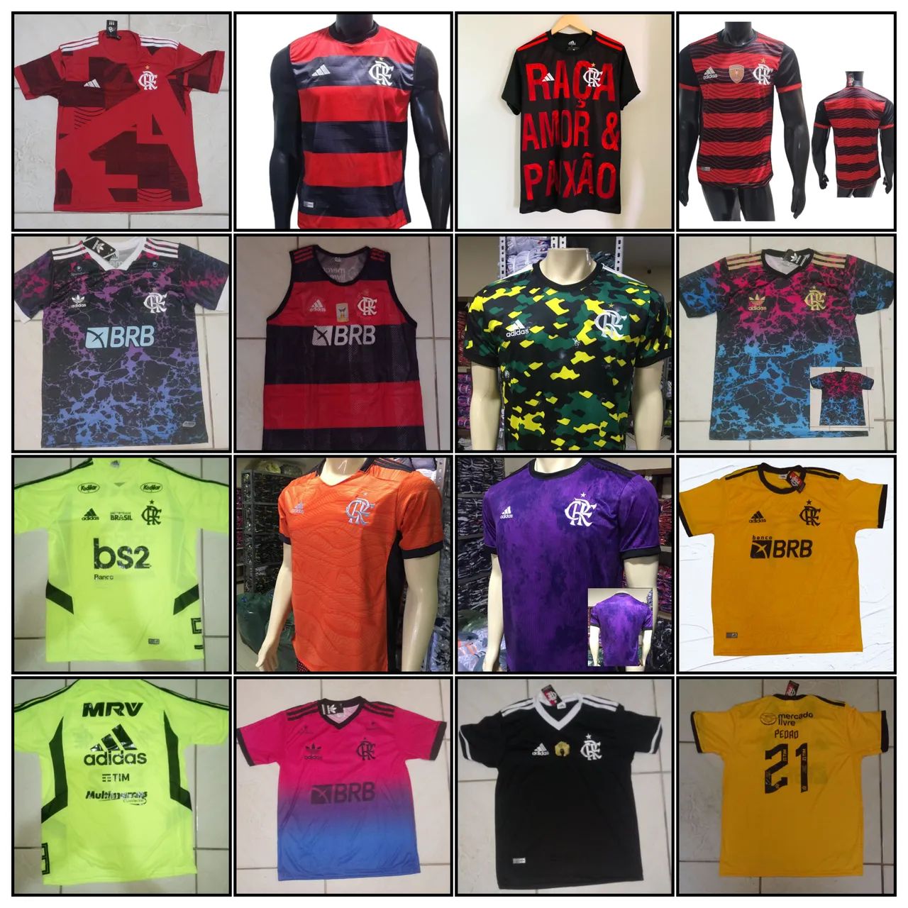 Camisas do Flamengo - Vários modelos - Foto 2