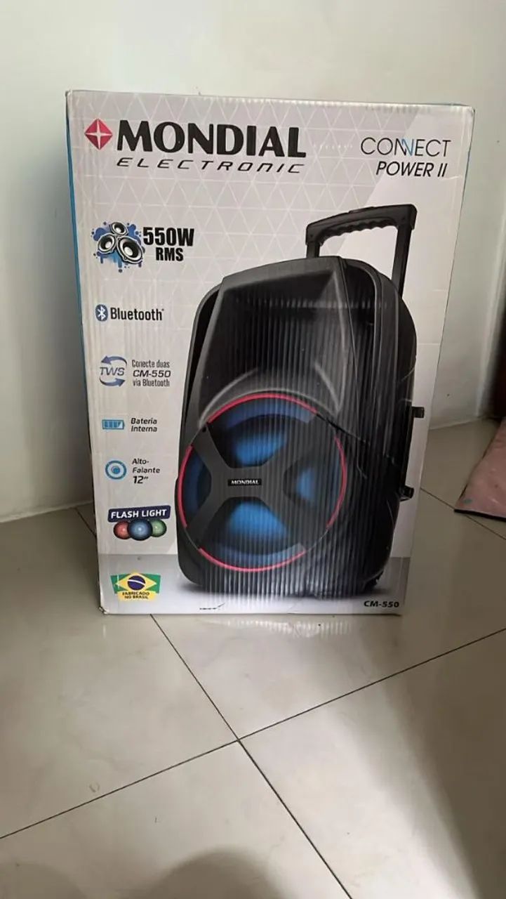 Caixa de som tipo mala ... - Foto 4