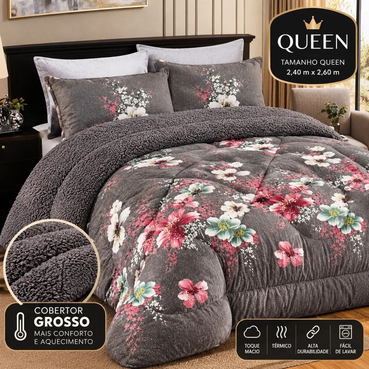 Cobertas quentinhas 