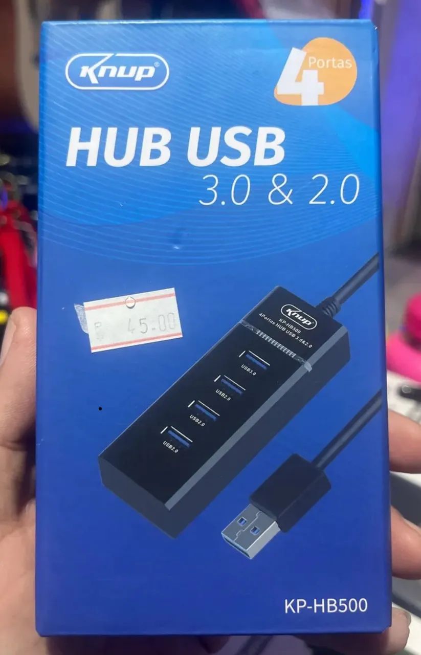 Hub USB 3.0 e 2.0 4 entradas - Foto 2