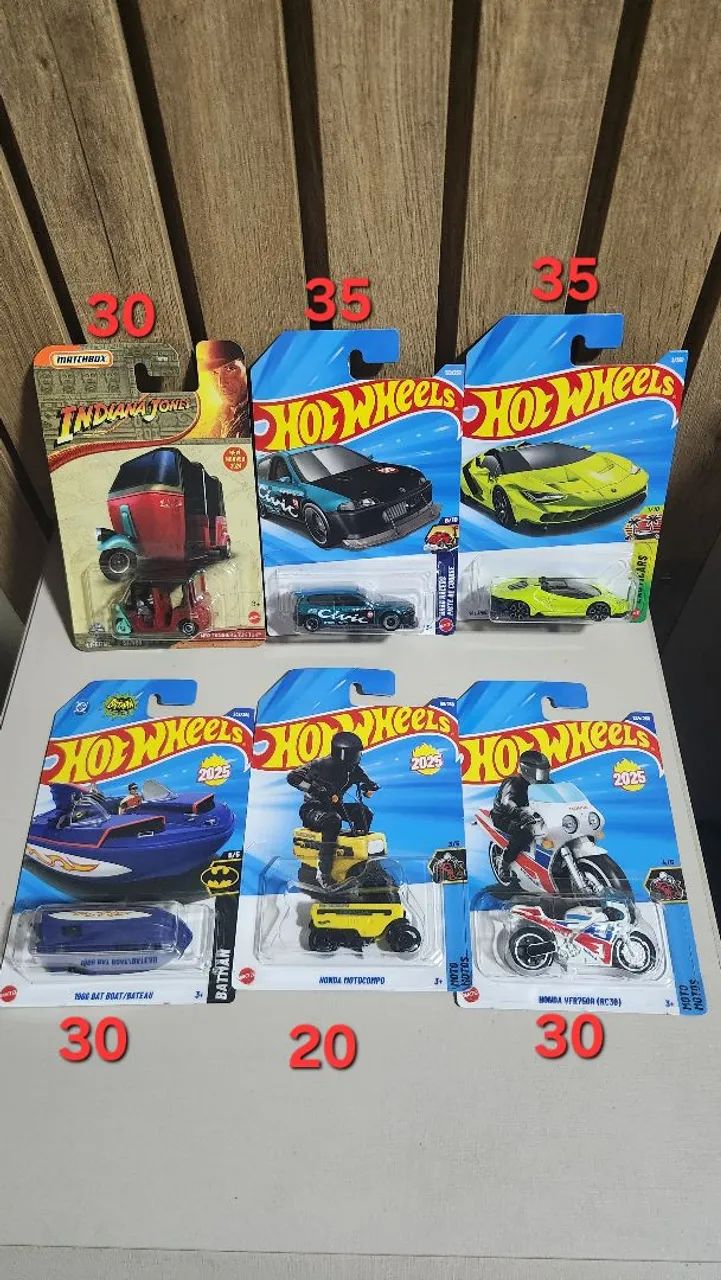 Hotwheels e Matchbox minis