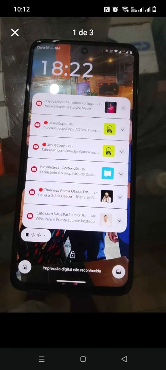 Celular Moto E 22 $250