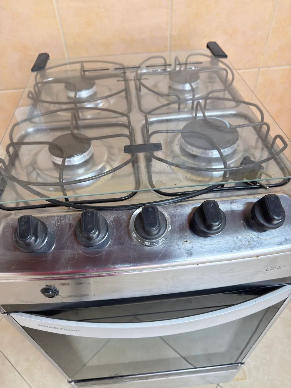 Fogão 4 bocas de inox perfeito funcionamento  - Foto 5