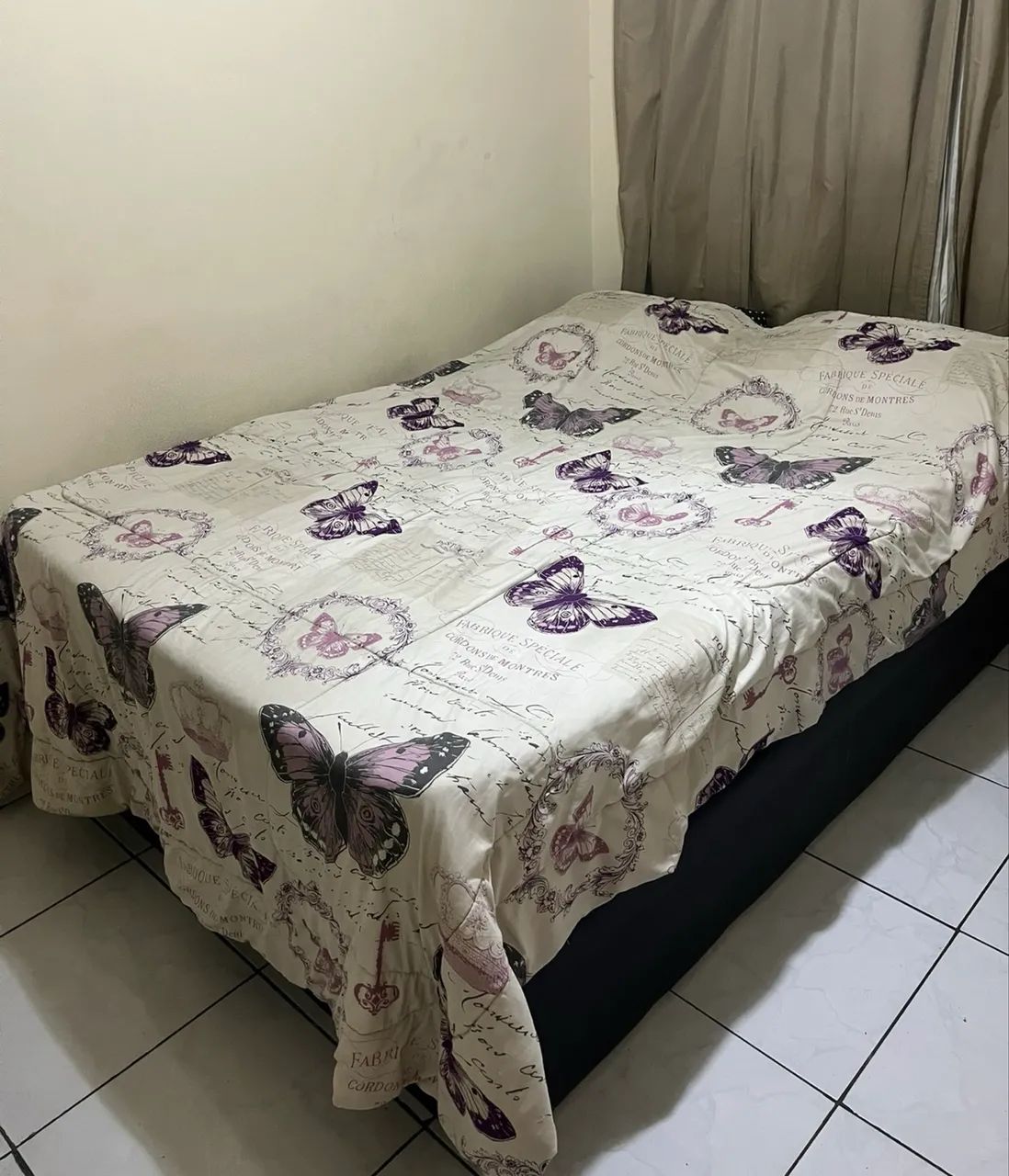 Cama Box Baú Casal + Colchão