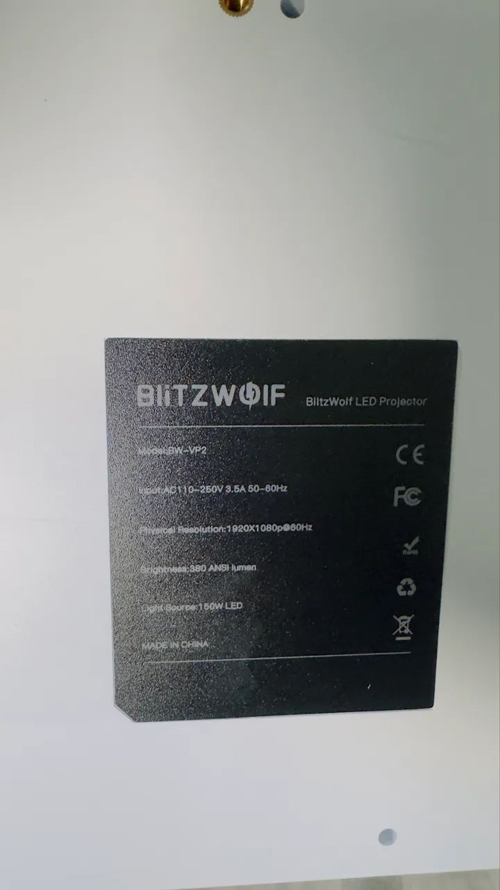 Projetor blitzwolf bw vp2 - Foto 4