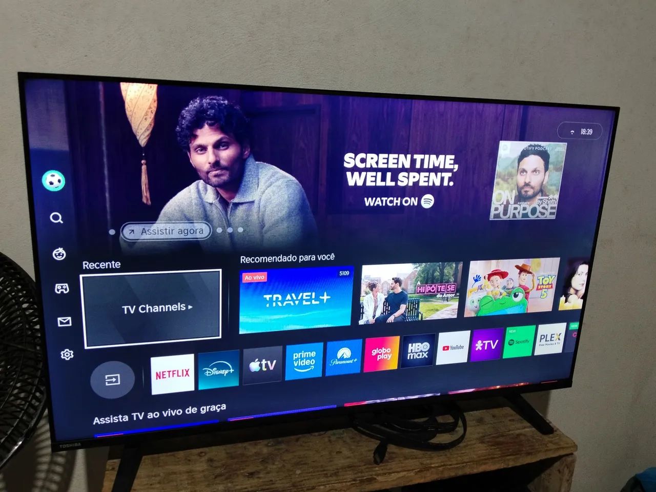 TV SMART SEMP TOSHIBA 43 POLEGADAS