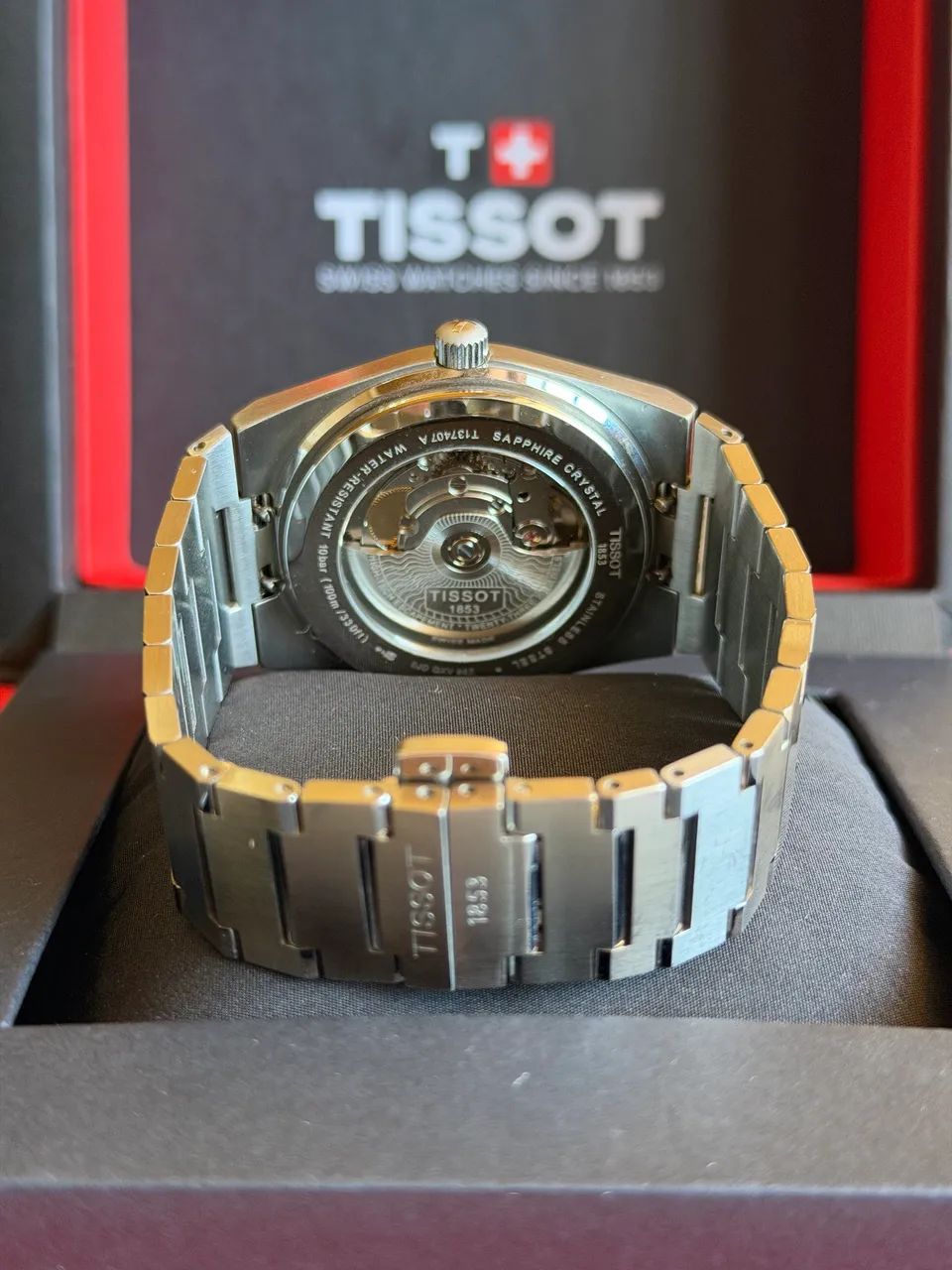 Relógio Tissot Prx automático branco usado  - Foto 2