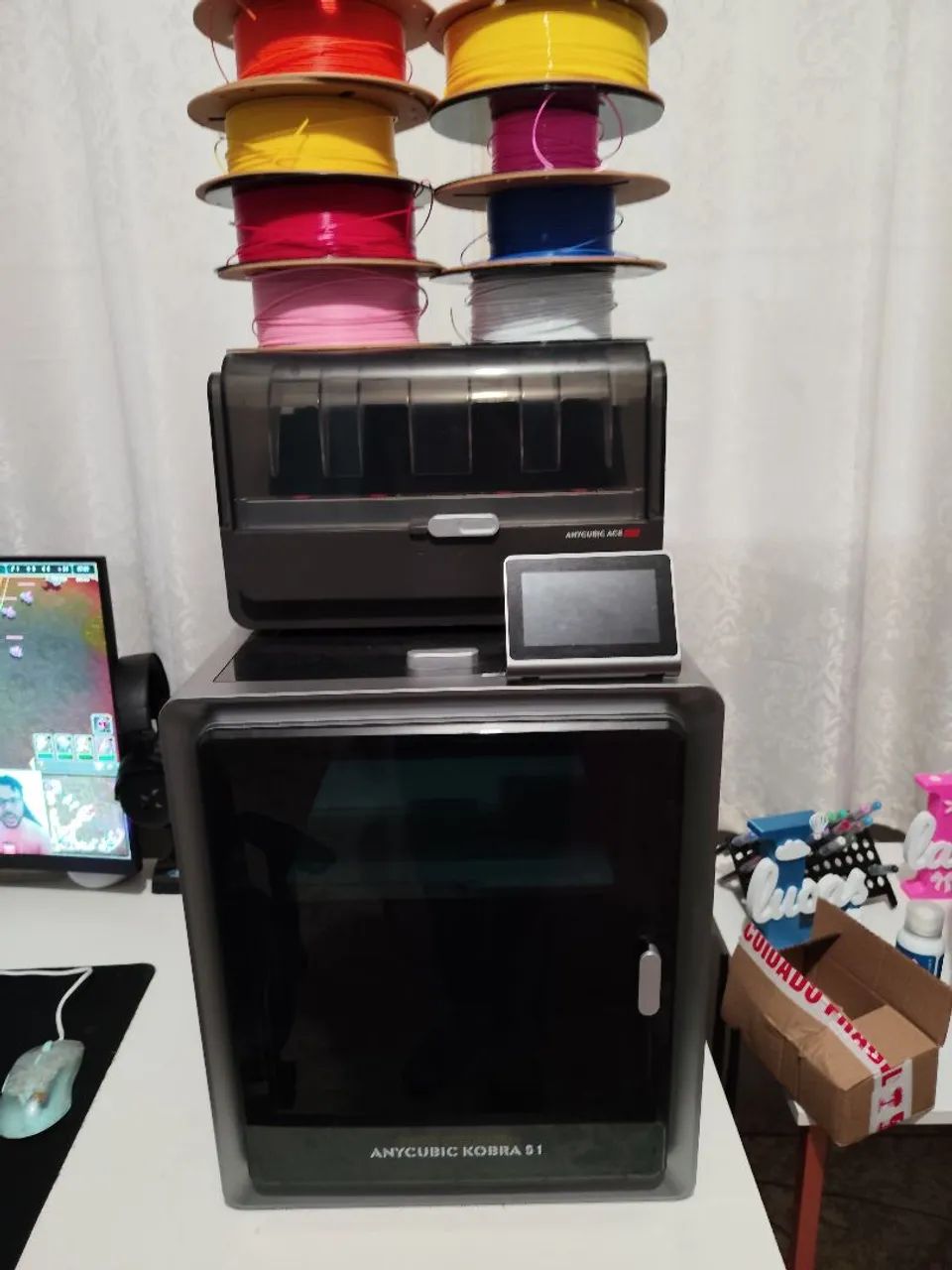 Impressora 3D kobra s1 combo - Foto 4