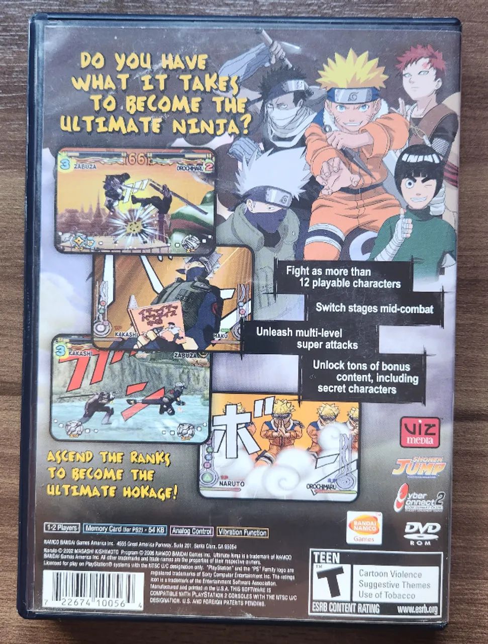 Naruto Ultimate Ninja PS2 Original - Foto 3