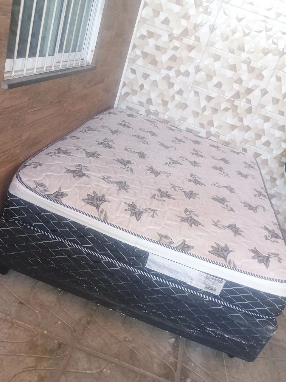 Cama box casal base e o colchão super confortável - Foto 2