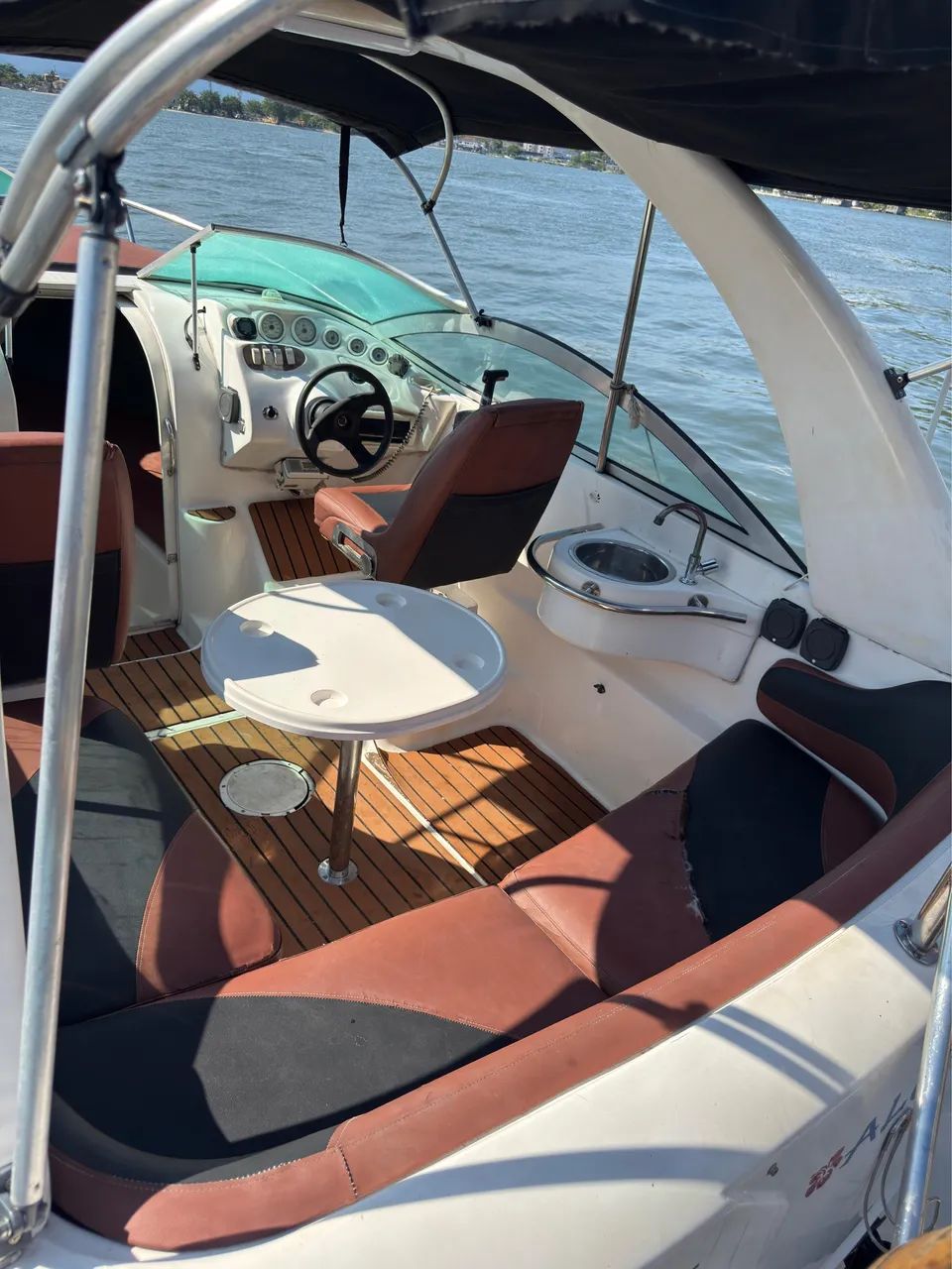 LANCHA EVOLUTION 225 CABINADA MERCURY 150HP IMPECÁVEL!!! - Foto 13