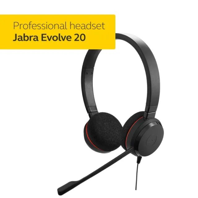 Jabra Evolve 20 ( Novo) 10 unidades