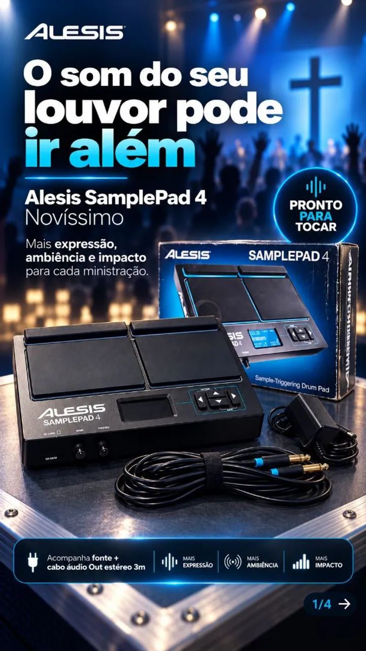 Alesis Sample Pad4  - Foto 3