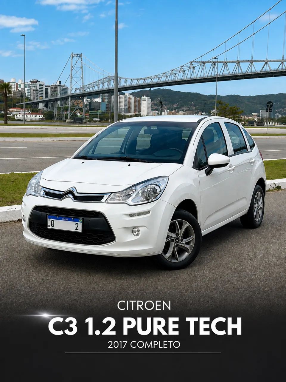 Citroen C3 Attraction Pure Tech 1.2 Flex 12V MEC 2017