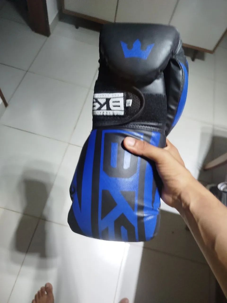Luva Muay Thai BKS número 16 - Foto 3