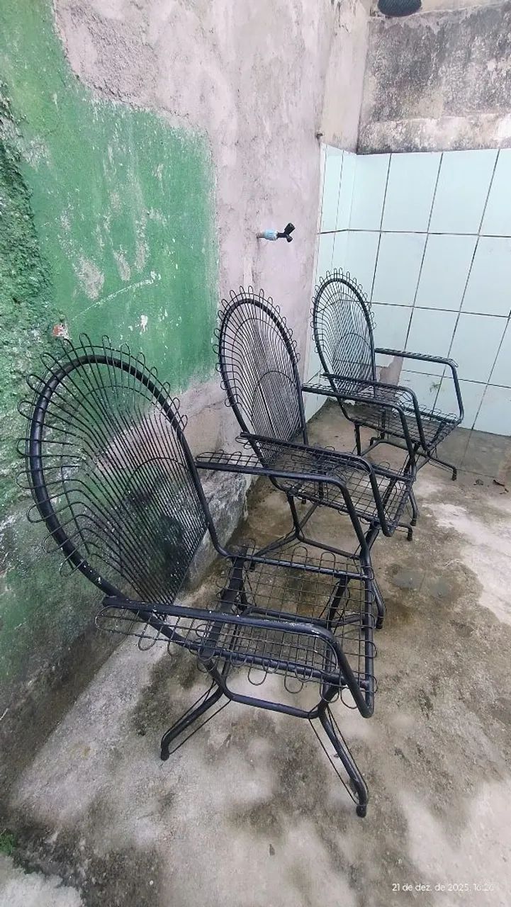 3 cadeiras tubulares  - Foto 5
