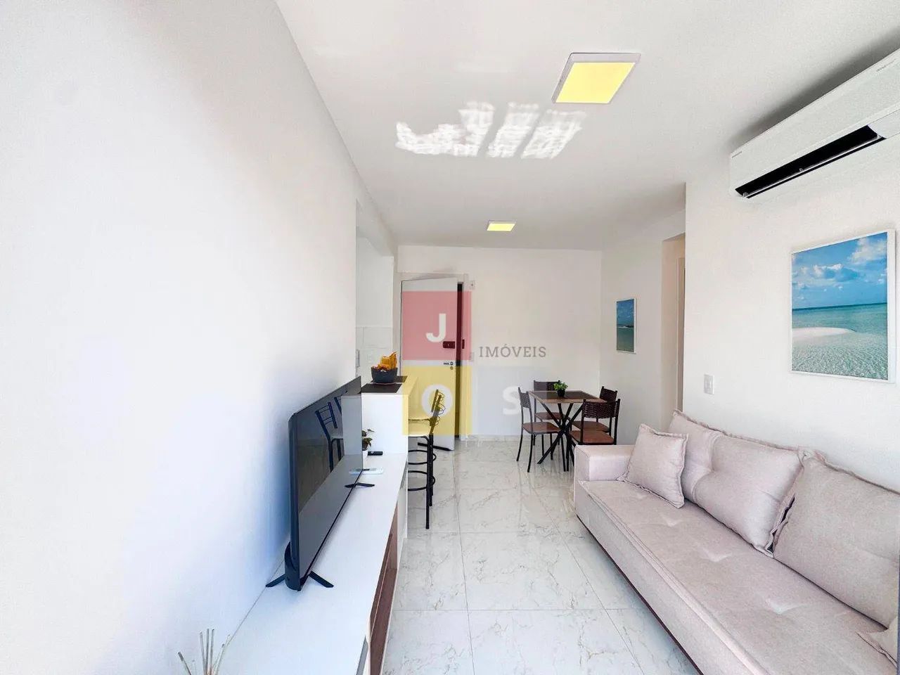 Apartamento 2 Quartos | 2 Banheiros | 54 m²| Mobiliado | Recreio - Foto 2